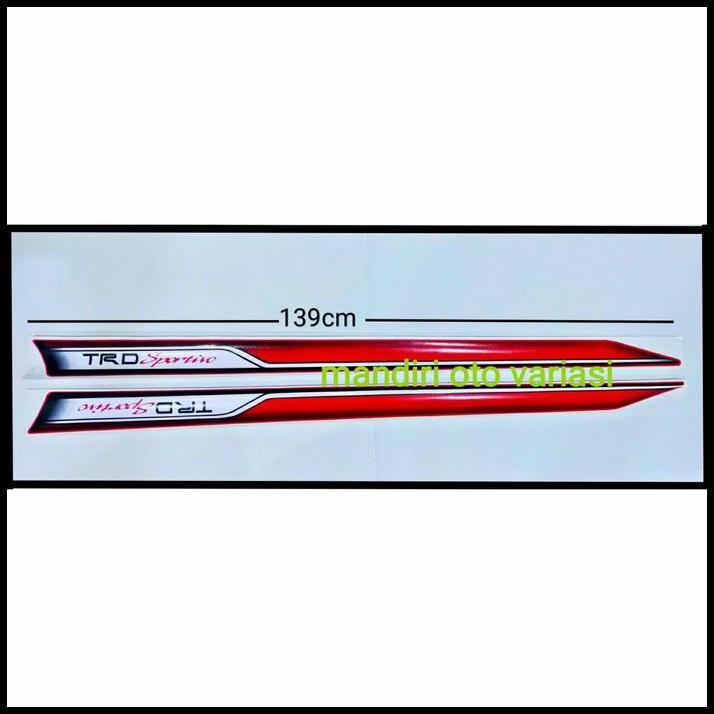 TERLARIS STIKER BODY SAMPING MOBIL RUSH LAMA 