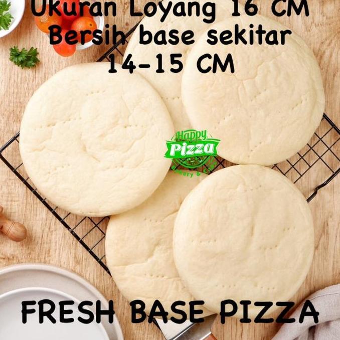 Xfood- Base Pizza 15 Cm Isi 5 - Dough Pizza - Roti Pizza - Adonan Pizza