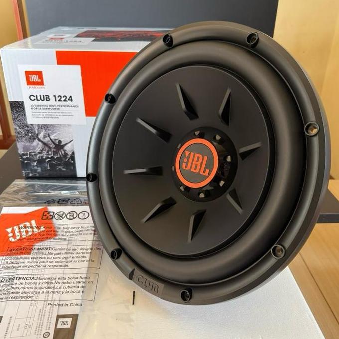 TERMURAH - Subwoofer JBL CLUB 1224 DOUBLE COIL DOUBLE MAGHNET