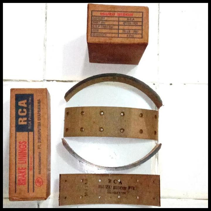 DISKON BRAKE LINING KIT KAMPAS REM ISUZU BISON - RCA 