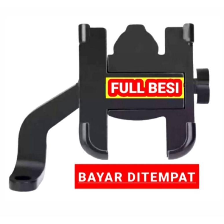 Terlaris Holder Motor Full Besi Asli Keseluruhan Spion Motor Beat Vario Nmax Pcx Vino Dll
