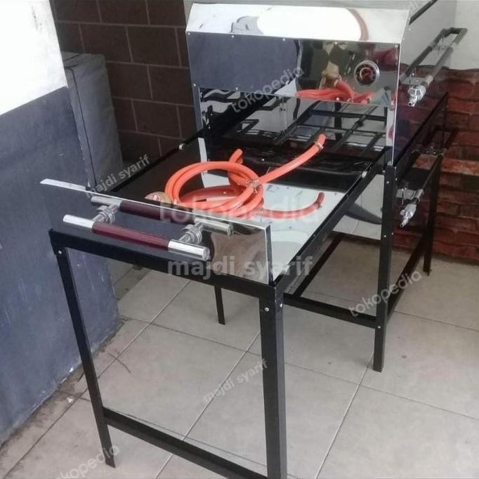 TERBARU - OVEN GAS LAPIS LEGIT STAINLESS 80X80X40 API 2 ambil di toko