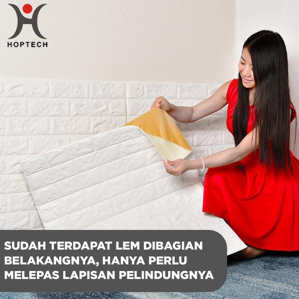diskon hoptech medan - wallpaper 3d foam | room decoration wallpaper | 3d foam bata