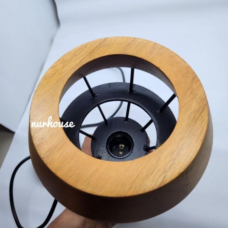 Unik Lampu Gantung  Kayu Hias Vintage Lampu Mini Bar Lampu Gantung Dapur Cafe  Wood
