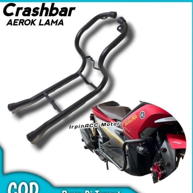 Crashbar Aerox Lama Tubular Dudukan lampu Aerox Old 155  PNP murah