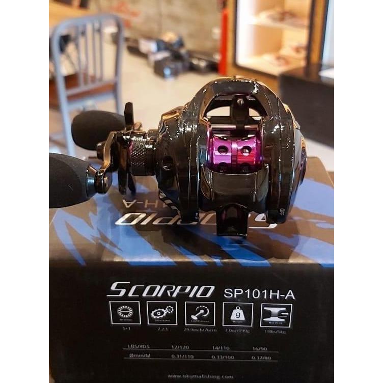 TERBARU - Reel Okuma Scorpio SP 101 H-A | Left Handle