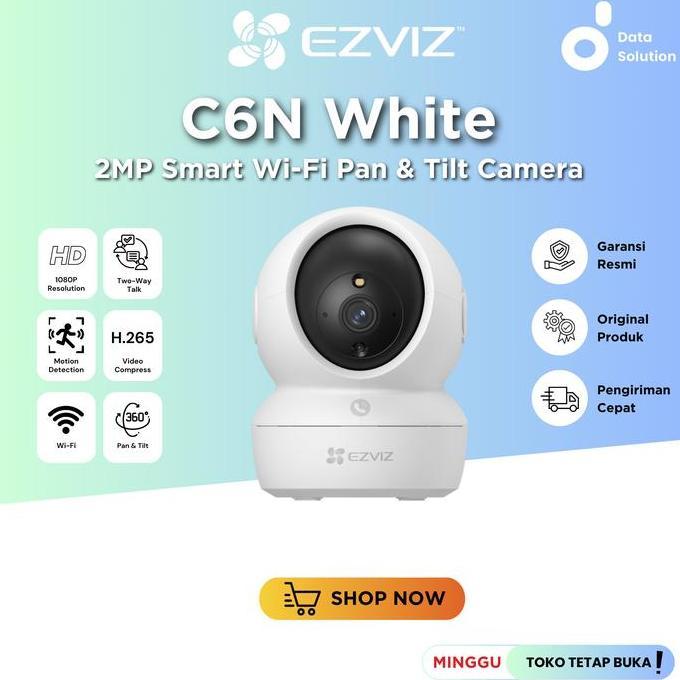 NEW EZVIZ C6N 2MP SMART WIFI PAN TILT IP CAMERA INDOOR ORI