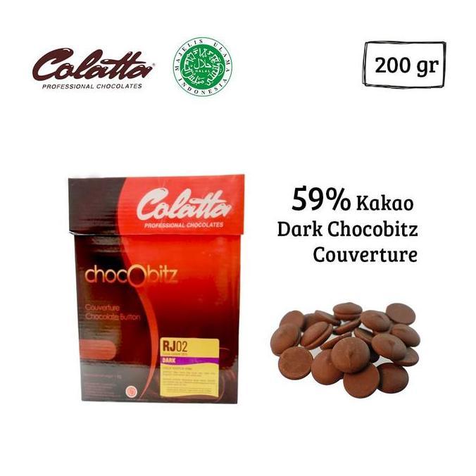 Colatta Dark Chocobitz Couverture [200 gr]