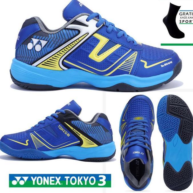 Sepatu Badminton Yonex Tokyo 3 Original Sepatu Bulu Tangkis Yonex Tokyo Terbaru Sport