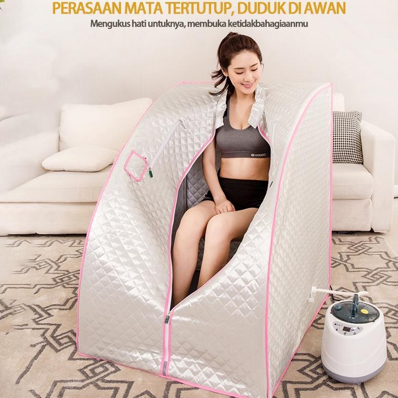 HOT PRODUCT Portable Steam Sauna Sauna Portable Alat Pelangsing Tubuh Alat Sauna Room alat sauna  Sl