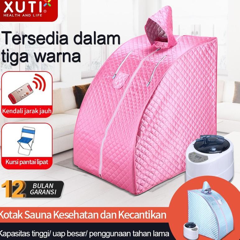 BESTPROMO XUTI Portable Steam Sauna Sauna Portable Alat Pelangsing Tubuh Alat Sauna Room