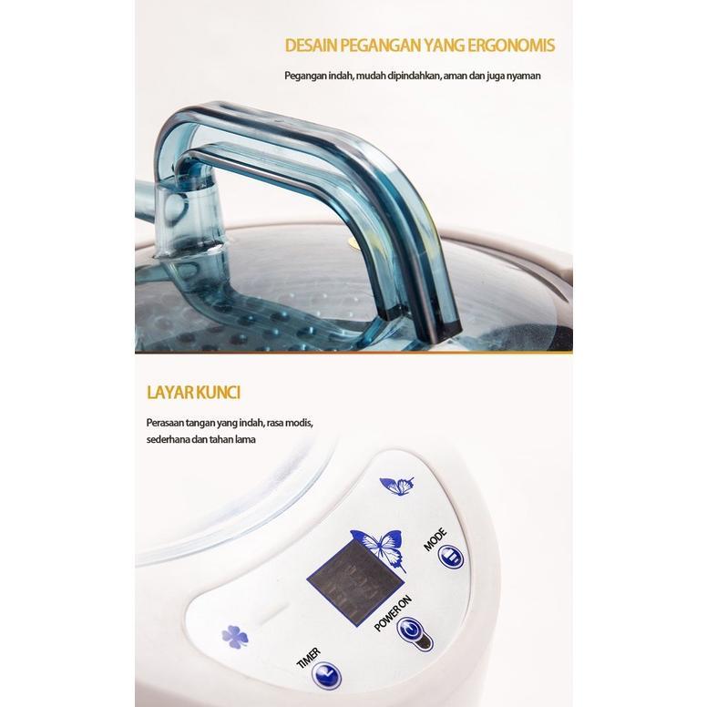 BEST DEALS JF Kotak sauna / Portable Steam Sauna Alat Pelangsing Tubuh / Alat Spa /Alat Mandi Uap -J