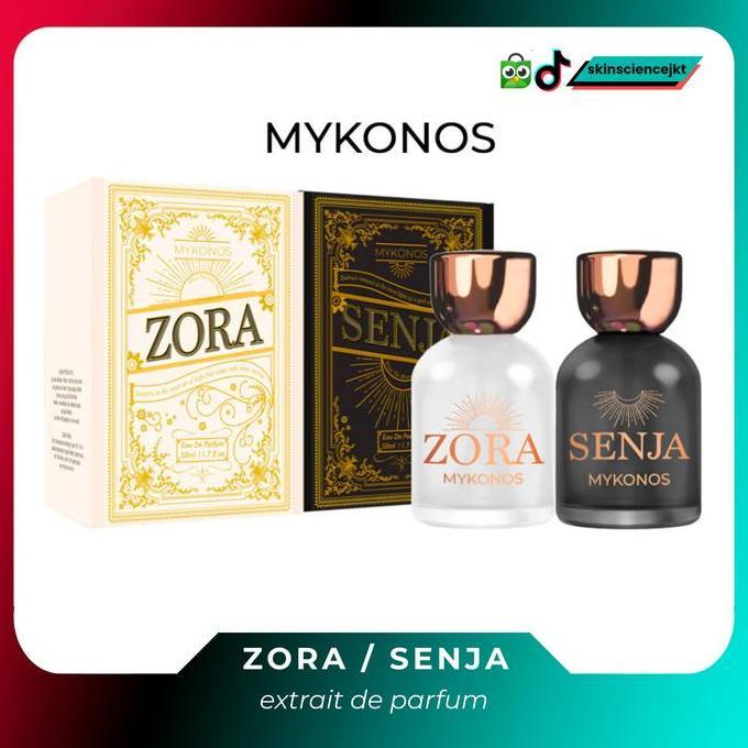 NEW MYKONOS ZORA & SENJA PARFUME ORIGINAL EDP 100ML / 50ML MY KONOS PARFUM ORI