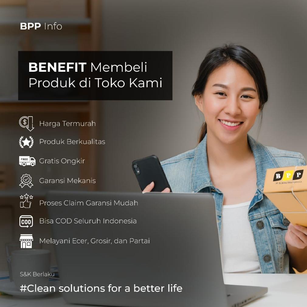 BESTPROMO Selang Fleksibel Sambungan Air Drat 1/2 Stainless FLUSSO | Selang Sambungan Water Heater |