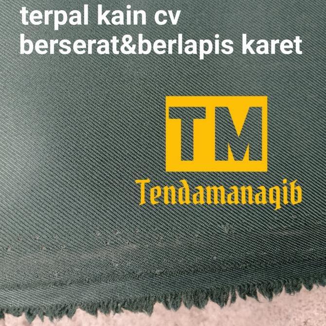 Terpal Kain Cv 5X4 Hijau Army Tentara