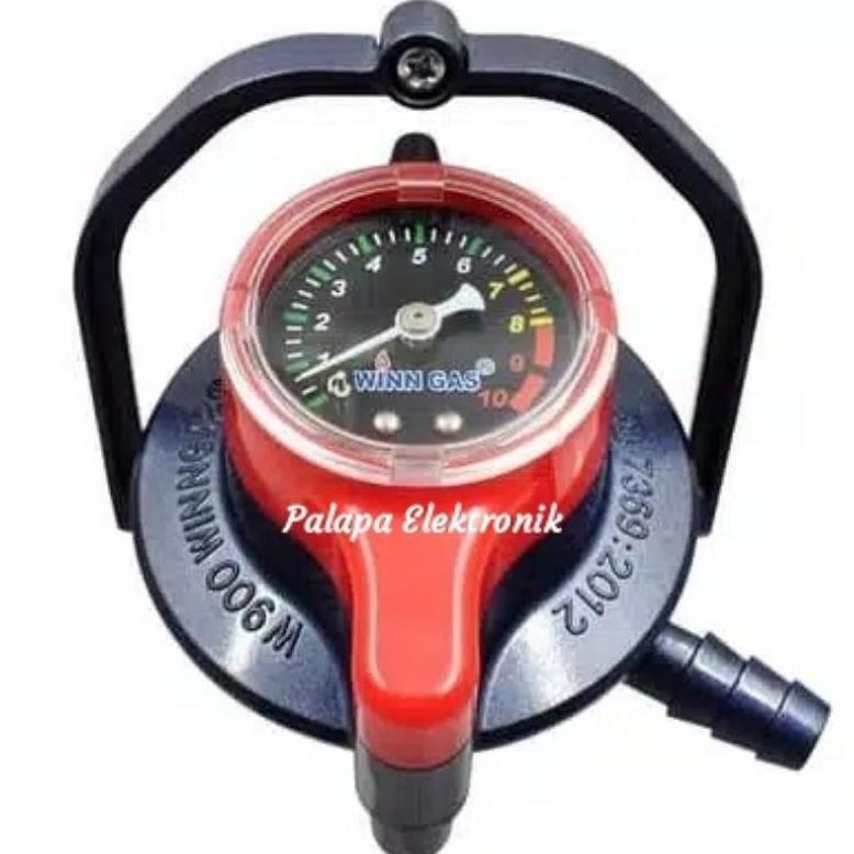 BESTPROMO Regulator Winn Gas W-900M (Meteran) Bergaransi 5 Tahun / Regulator Winn Gas 138M