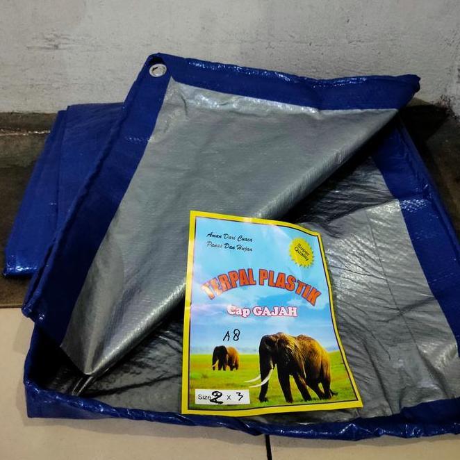 Terpal Plastik A8 Ukuran 6X12 Meter