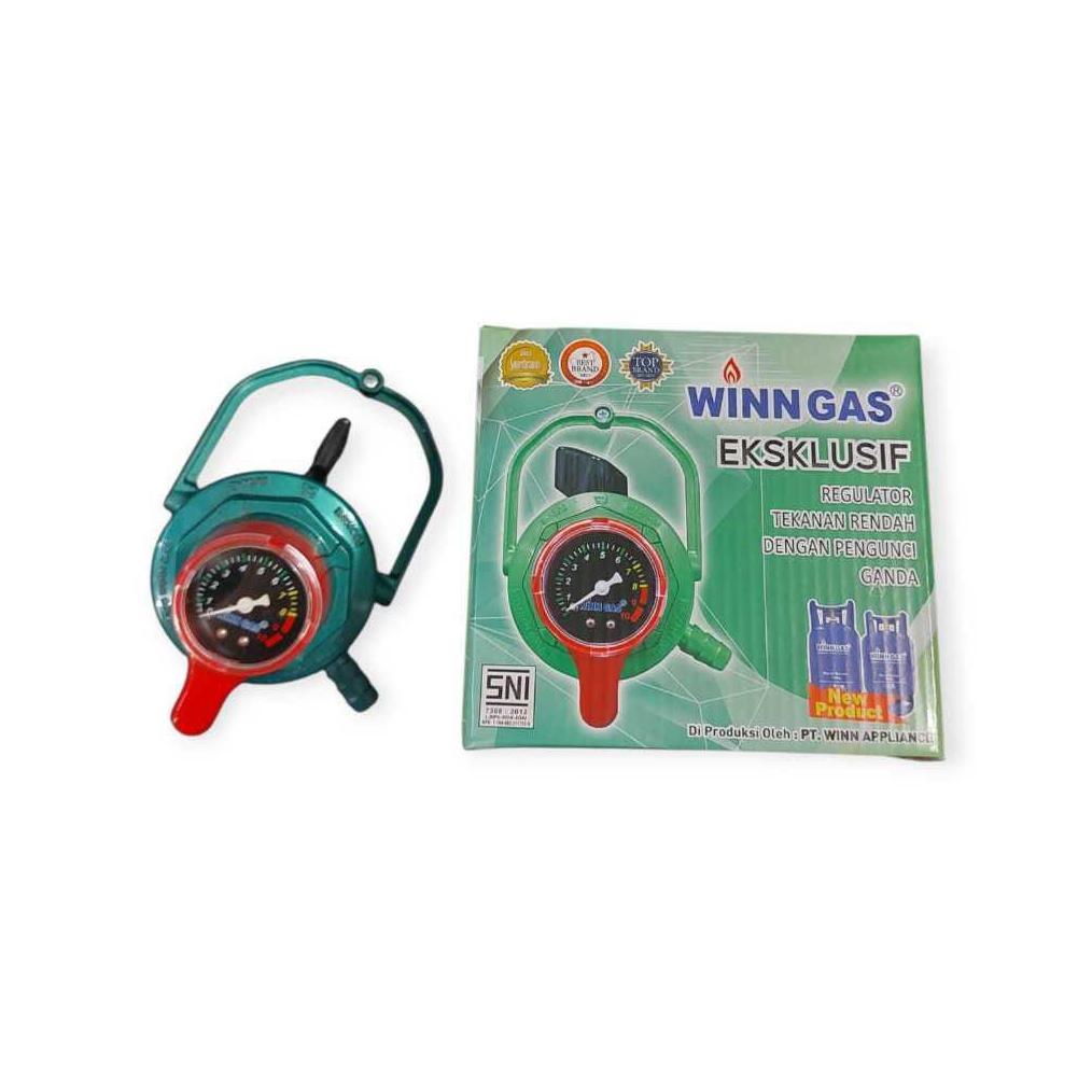 BIG PROMO Regulator Winn Gas W 800 M Meter EKSKLUSIF HIJAU NEON W800M METER