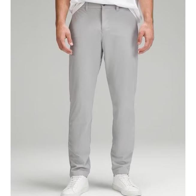 Celana Panjang Lululemon Celana Panjang Lululemon Abc Silver Classic-Fit Trouser Warpstreme Pants