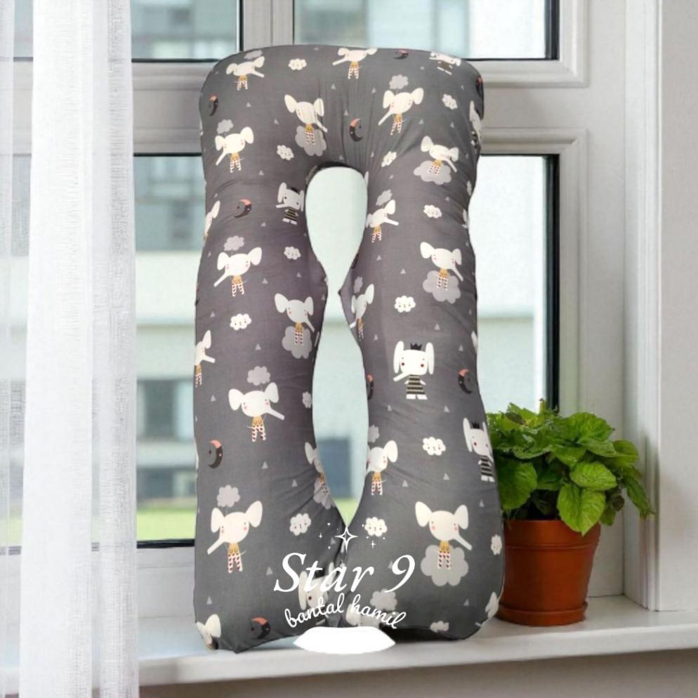 Discount Namirah - Bantal Hamil Motif Baru Katun Silikon