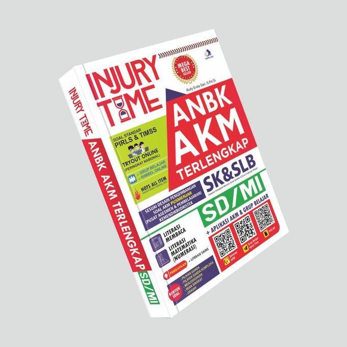 NEW BUKU AKM SD KELAS 5 INJURY TIME ANBK AKM SD/MI TERLENGKAP ORI