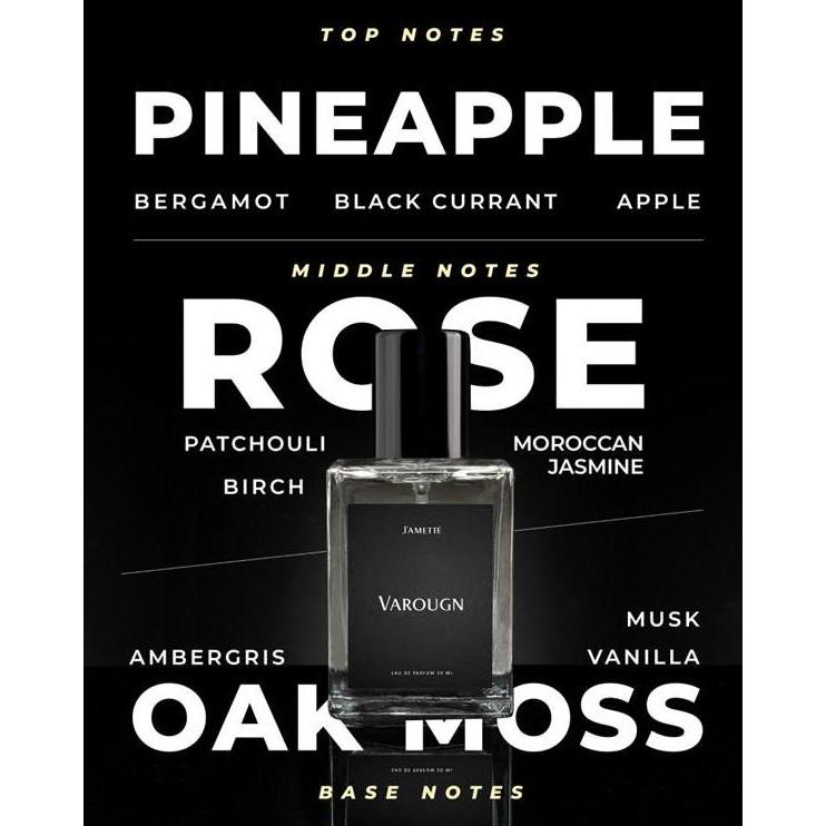 NEW JAMETTE PERFUME VAROUGN EDP 30ML - PARFUM PRIA FRUITY TAHAN LAMA ORI