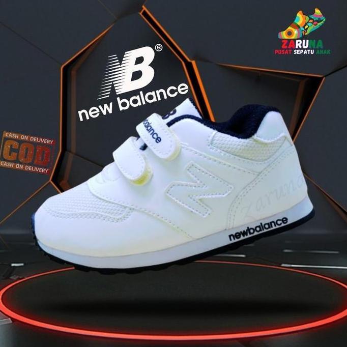 NEW PROMO SEPATU ANAK LAKI COWOK CEWEK PEREMPUAN SNEAKERS PUTIH POLOS ORI