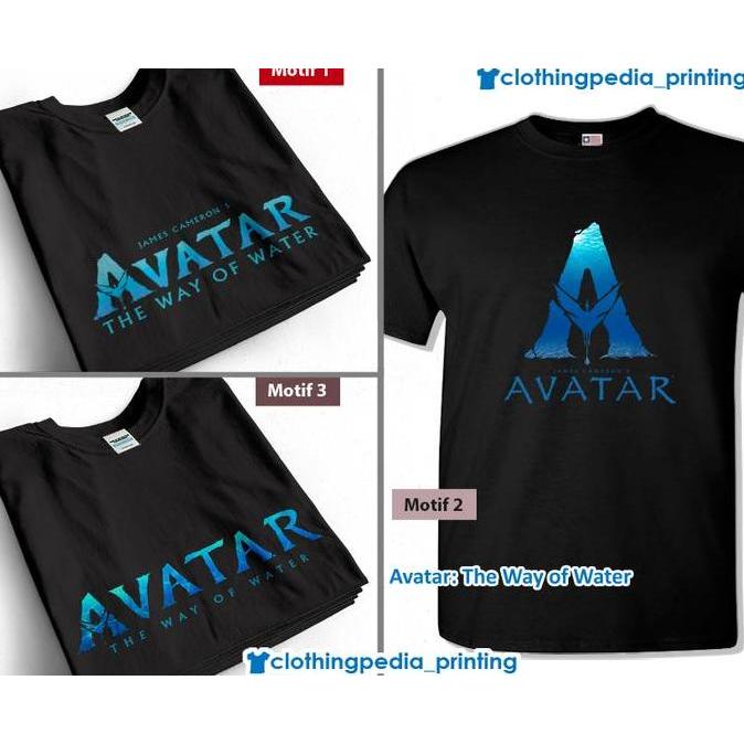 Kaos Avatar The Way of Water 2022 Logo T-Shirt