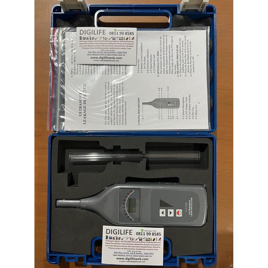 Ultrasonic Leakage Detector Gas Leak Detektor ULD-586 Pipa ULD586 Air