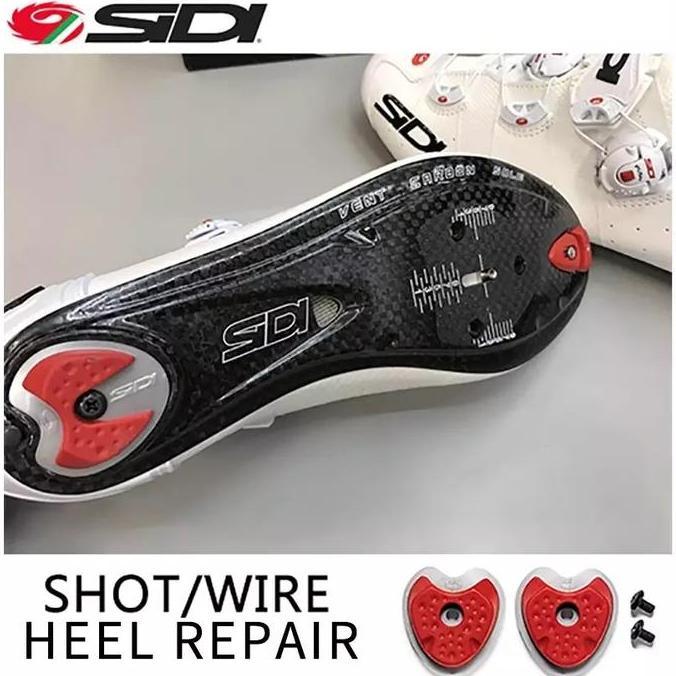 Heel Heels Pad Sidi Shoes Spareparts Replacement Sepatu Cleat RoadBike