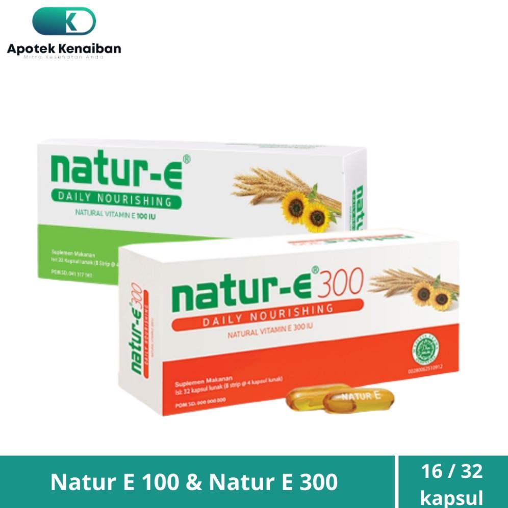 Terlaris Natur E 100 Iu & Natur E 300 Iu Mencerahkan Kulit