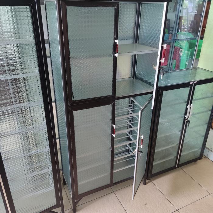 Rak Sepatu Helm aluminium (KHUSUS SIDOARJO)