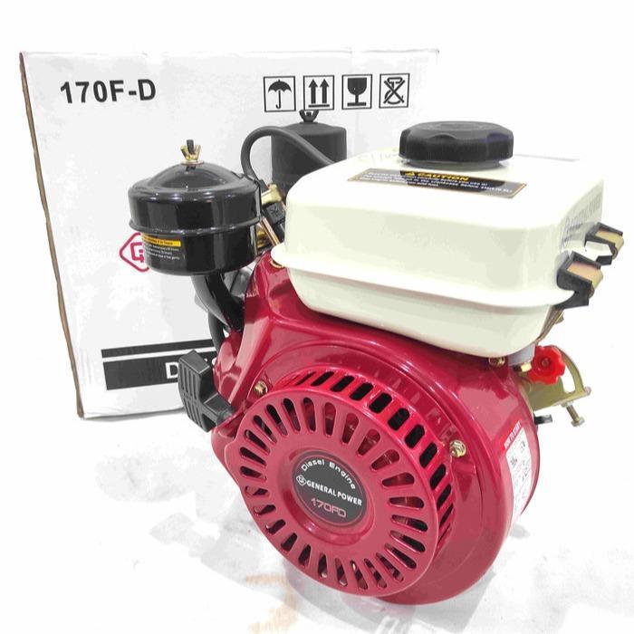Engine Penggerak DIESEL SOLAR 3.6 Liter 5 HP 170FD 170F GENERAL x JD170F JIANGDONG / Mesin Penggerak