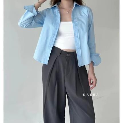 Favorit Viona Pants - Celana Panjang Wanita Highwaist - Losee Pants Celana Kulot Anti Kusut