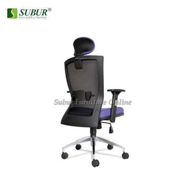 Kursi Kantor Chairman(Jaring w/ Lumbar Support)Kaki Aluminium TS01101A