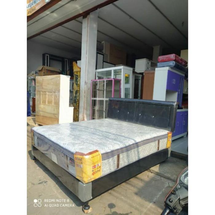 Dipan Sandaran Plus Springbed Central Deluxe Plus Poket