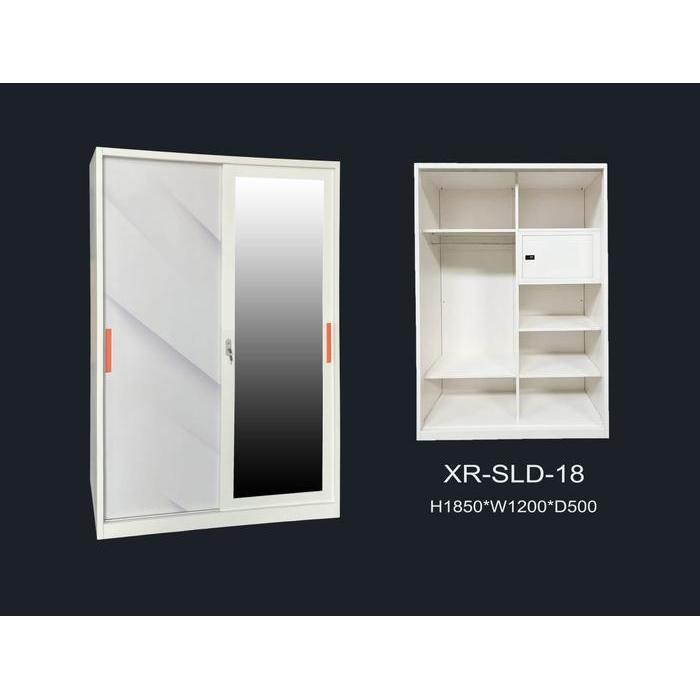 Lemaari Pakaian Plat besi sliding XR-SLD-18