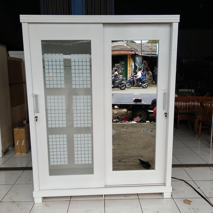 Lemari Pakaian Lemari Baju Pintu Geser Sliding Jumbo Minimalis