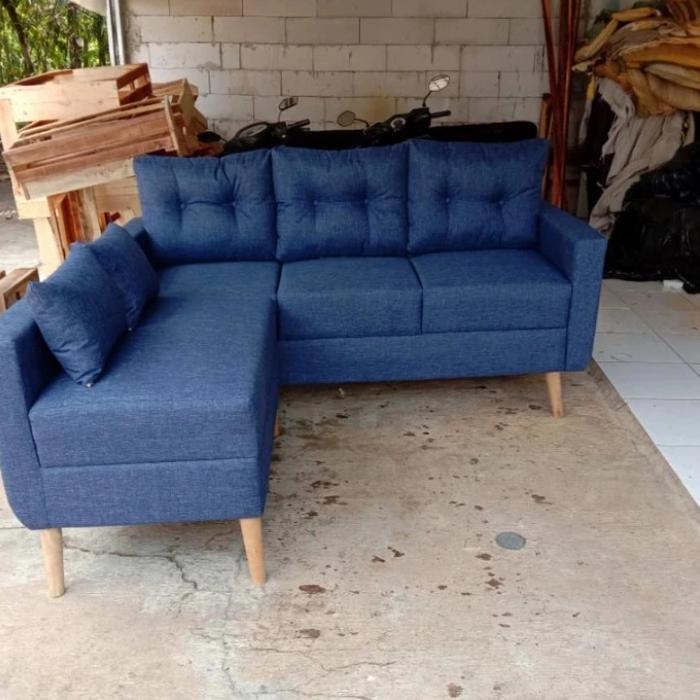 SOFA L RETRO MINIMALIS / SOFA RETRO / SOFA L MINIMALIS / SOFA MODERN RETRO / KURSI RETRO