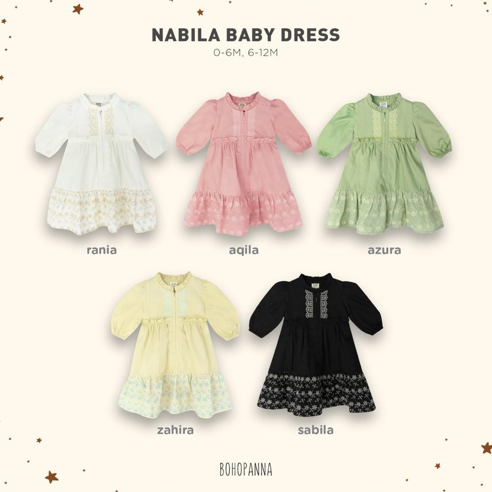 Hemat Bohopanna - Raya Collection 2026 Nabila Kids Dress Gamis Hijab Anak Bohopanna Boho Panna
