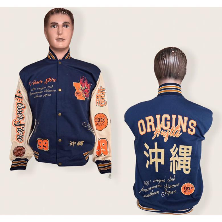 hemat jaket branded | jaket baseball unisex | jaket varsity jaket bomber pria wanita