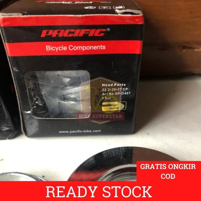 Kom Fork Head Part Set Pacific D407 22.2 Mm Standar Sepeda Bmx Lipat Diskon 0326