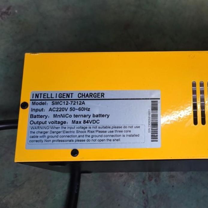 Charger Motor Listrik 84V Fox R, Gesits M23  - 83V 10A Ip65 Terlaris 0326B