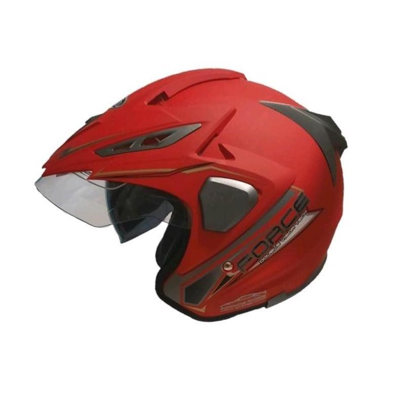 Berkualitas Helm Force Sni Original Anti Pecah Ada Anti Malingnya Garansi Kaca Motor