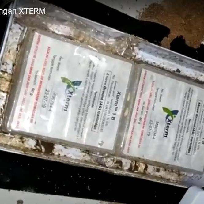 Obat Umpan Basmi Rayap Xterm dari Jepang Kompetitor Sentricon Kartrid Umpan Xterm dengan Aksi Cepat 