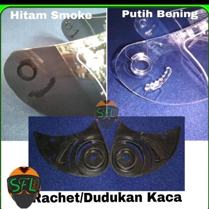 Kaca - Visor Helm Full Face BMC-MDS-GM-TRX-Standar Honda