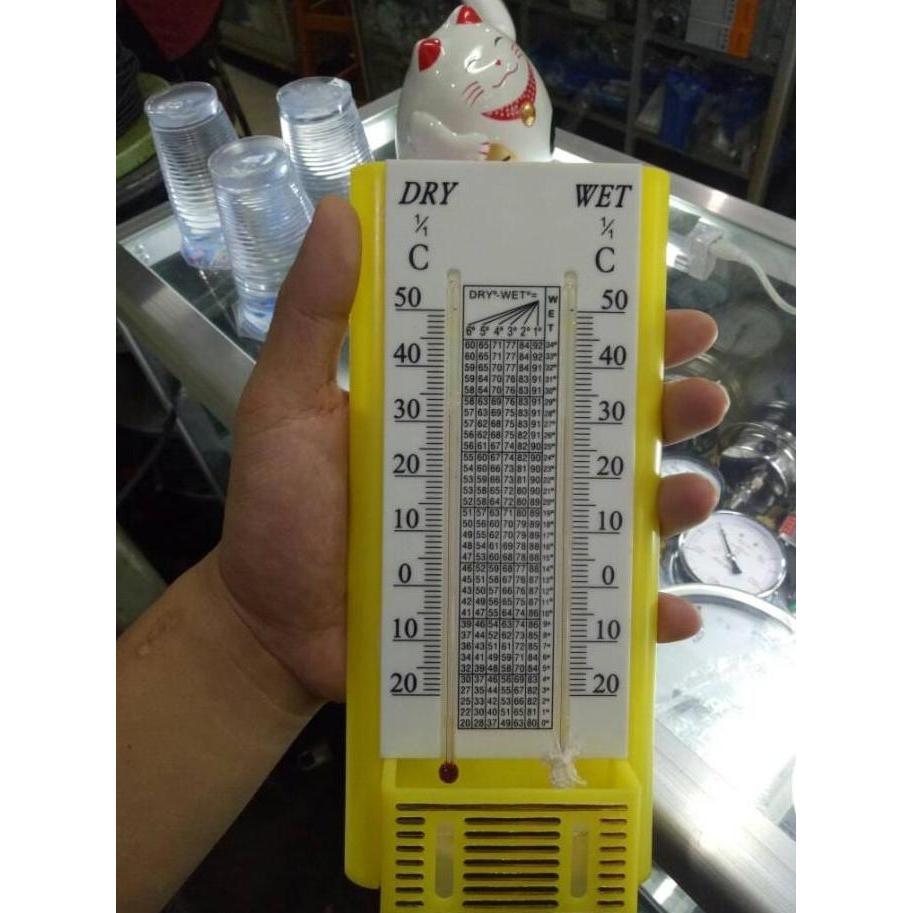 thermometer dry and wet