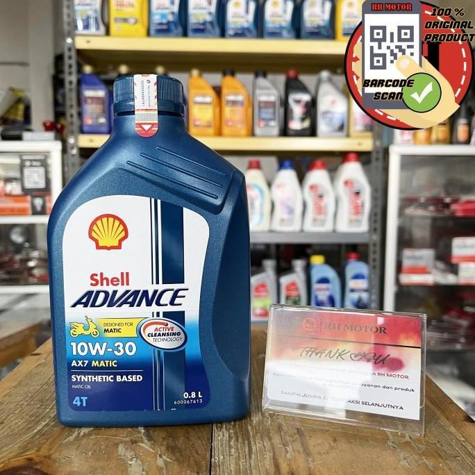 Oli Motor Shell Advance AX7 Scootertic