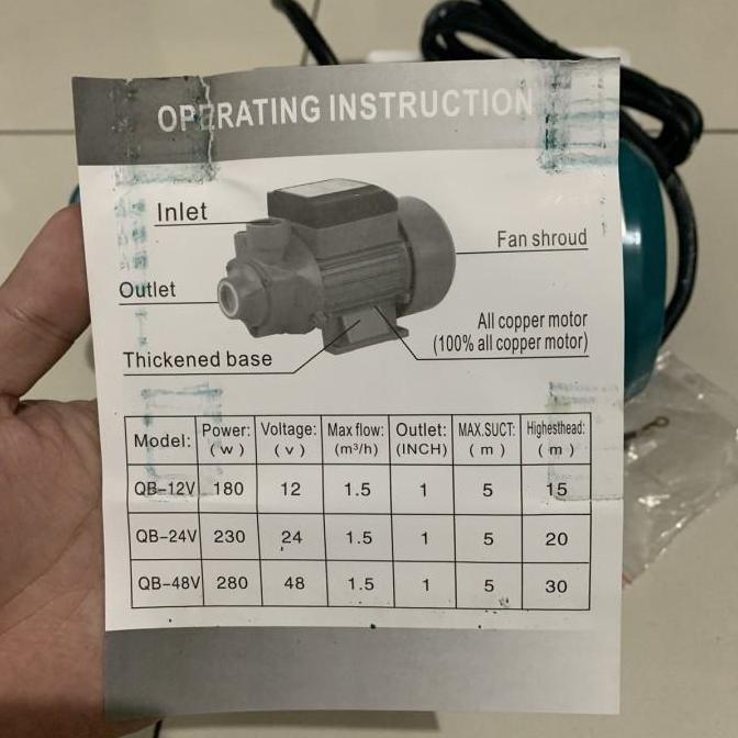 pompa air solar panel cell surya dc stec stc 180w 180 w watt