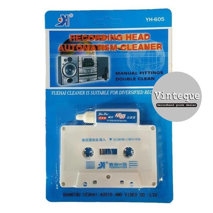 Kaset Pita Pembersih Audio Head Tape Player Pemutar Kaset Pita Walkman